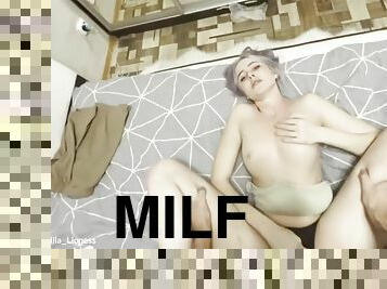 milf, globoko-grlo, pov, blond, perilo, eksotičnost, divje