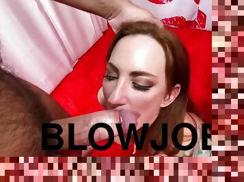 Glazing Oral Slut Sophia Locke - Sophia locke deepthroat blowjob and cum on face