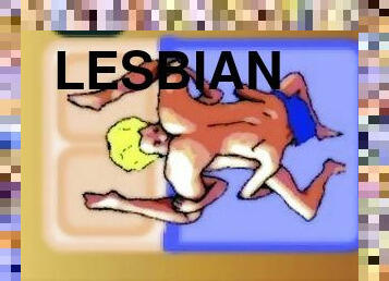 כוס-pussy, חובבן, לסבית-lesbian, אנימה, הנטאי