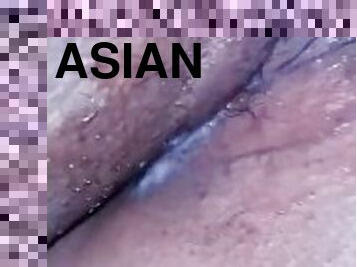 asiatisk, masturbation, orgasm, amatör, leksak, ensam, verklighet