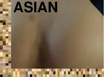 asiatisk, orgasme, pussy, skinny, amatør, babes, stor-pikk, tenåring, hardcore, pov