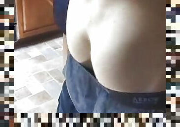 amateur, ejaculation-sur-le-corps, gay, rousse