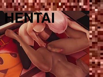 anal, robienie-loda, wytrysk, pov, anime, hentai, 3d, ostre