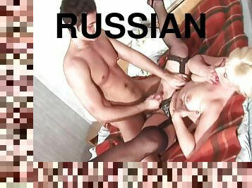 rumpe, store-pupper, russisk, anal, eldre, blowjob, cumshot, stor-pikk, mamma, dobbel