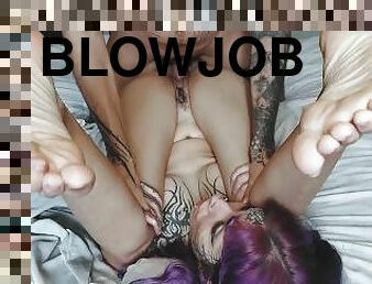 mi rutina de mañana + lo despierto con blowjob y me acaba 2 veces! #vlog_01