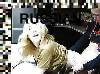 Russian Adult Teenagers &ndash; Homemade Hard Kitchen Sex