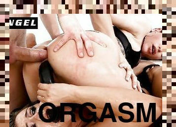 orgasm, kvinnligt-sprut, anal, gigantisk-kuk, leksak, hardcore, trekant, ängel, mjölk, vått