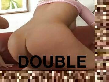 JESSICA MOORE & KARINA:"Double Stallion for Our Double Pleasure