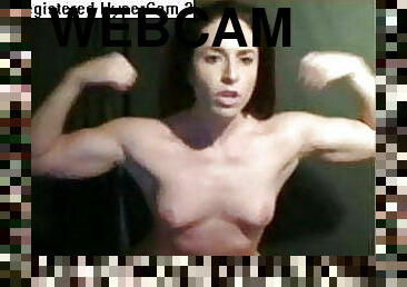 webcam, musculada