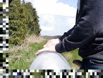 Outdoor Balloon fuck