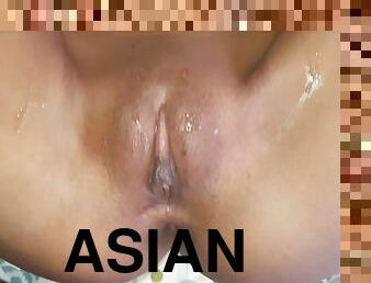 asiatique, levrette, chatte-pussy, amateur, babes, ados, hardcore, ejaculation-interne, point-de-vue, thaï