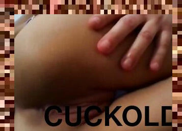 Bonded cuckold slave is shown!