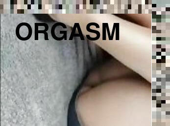 masturbation, orgasm, publik, kamera, voyeur, slyna