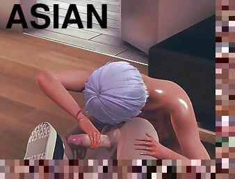 asiatisk, masturbation, amatör, anal, avsugning, gigantisk-kuk, tonåring, gay, japansk, avrunkning