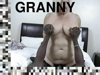 One Night Stand Granny Swallows Nut