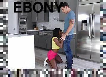 Ebony Whore Fucks A Girlfriend’s Husband