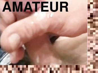 amatör, cumshot, gay, pov, sprut, ensam, muskulös, twink