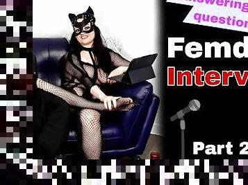 Femdom Q&A Interview Questions Real Life Couple Marriage FLR Slave Bondage BDSM Milf Stepmom