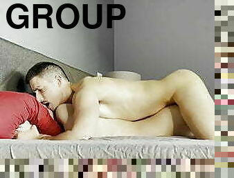 orgía, anal, polla-enorme, gay, sexo-en-grupo