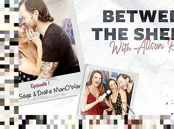 Sinn Sage & Drake ManOWar in Between The Sheets With Alison Rey: Sinn Sage & Drake Manowar