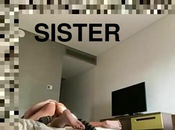 Sister’s boyfriend fucks me raw