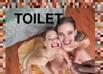 bagno, urina, amatoriali, ingoi, sgualdrine, pov, toilette, piccole, feticci, doccia