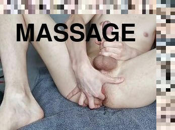 orgamus, dilettant, anal-sex, beule-schuss, junge, wichsen, massage, fingerspiele, beule, milch