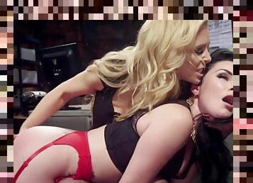 Veruca James And Cherie Deville - Milf Pornstars In Lesbian Action - Bdsmbase