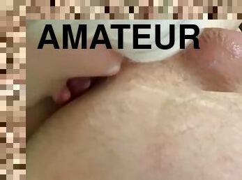 amateur, horny, blonde, fétiche, réalité, cunilingus, sucer