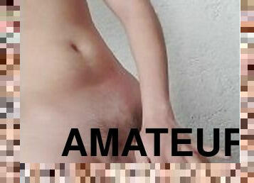 masturbation, amateur, ejaculation-sur-le-corps, gay, branlette, secousses, ejaculation, solo, minet, bite