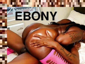 Ebony Booty Slut Double Penetration Video