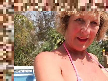 tettone, maturi, pompini, mammine-mature, pov, zie, arrapate, bionde, inglese, piscina