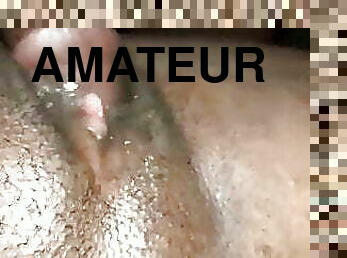 onani, orgasme, pussy, squirt, amatør, svart, afrikansk, pikk