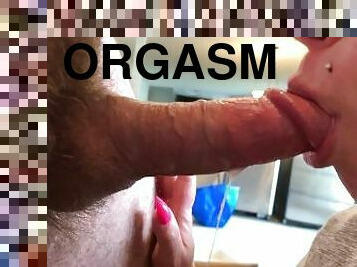 orgasm, amatör, avsugning, creampie, sprut, oral, sugande