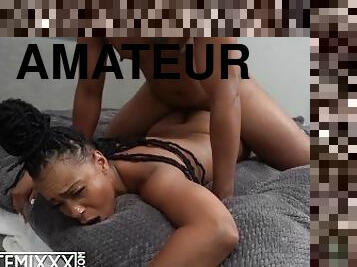 amateur, ébène, énorme-bite, ados, black, première-fois, réalité, bite