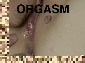 orgasm, fitta-pussy, fingerknull