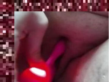 masturbation, fitta-pussy, kvinnligt-sprut, amatör, milf, leksak, bbw, fetisch, ensam, vått