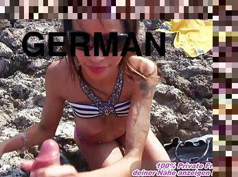 german 18yo petite teen at public pov fuck in holiday