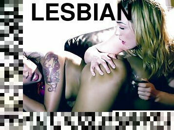 Lesbians Smoking And Fucking Each Other! With Lily Labeau And Skin Diamond