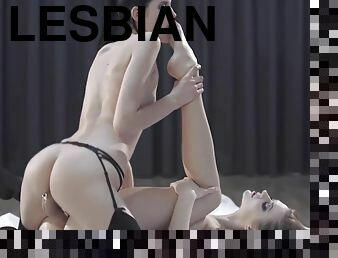 סטראפ-און, לסבית-lesbian, צעצוע, סאדו-מאזו, גרביונים-stockings, שעבוד, שחרחורת