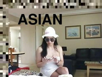 asiatisk, store-patter, transvestit, amatør, skønheder, ladyboy, webcam, solo, rygende