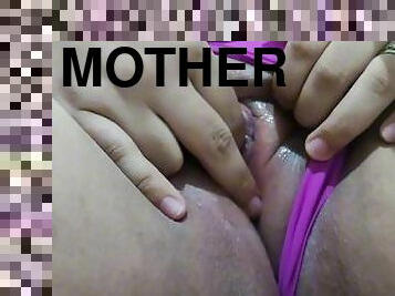 clitoris-bagian-atas-vagina-paling-sensitif, orgasme, vagina-pussy, latina, permainan-jari, ibu-mother