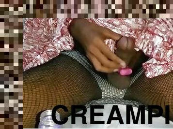 Sissy Boy Mastrubration, Cum play