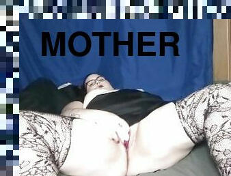 fet, masturbation, amatör, milf, mamma, bbw, knubbig, mor, ensam, brunett