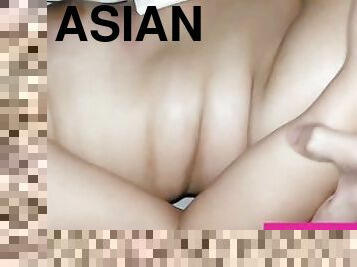 asiatisk, röv, orgasm, student, amatör, avsugning, cumshot, tonåring, hemmagjord, japansk