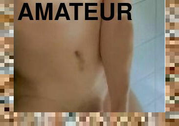 énorme, amateur, ejaculation-sur-le-corps, ados, gay, branlette, collège, ejaculation, solo, tatouage