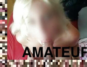 storatuttar, amatör, brudar, avsugning, pov, blond, tuttar, sugande