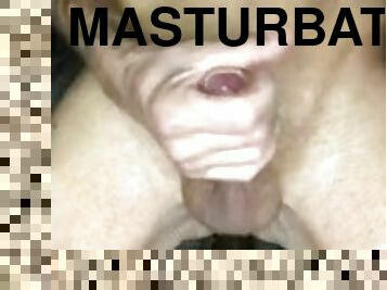 masturbation, ejaculation-sur-le-corps, gay, gode, sperme, solo