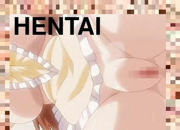 orgie, anal, ejaculation-interne, pute, anime, hentai, nympho