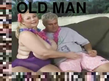 Enjoying The Old Man Fuck With Huge Boobs, Samantha 38g And Porno Dan